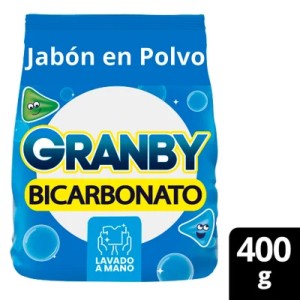 GRANBY JABON EN POLVO 400gr L/M BICARBONATO
